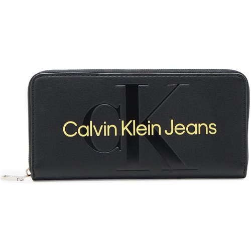 Borse Donna Portafogli Calvin Klein Jeans ZIP AROUND K60K607634 Giallo