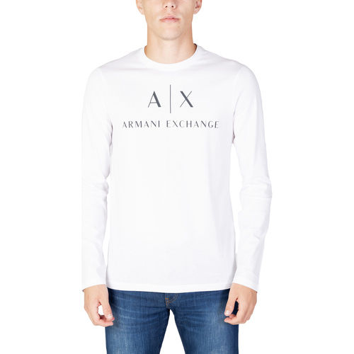 Abbigliamento Uomo T-shirts a maniche lunghe EAX 8NZTCH Z8H4Z Bianco
