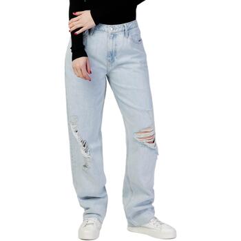 Abbigliamento Donna Jeans dritti Calvin Klein Jeans 90s STRAIGHT J20J218632 Blu