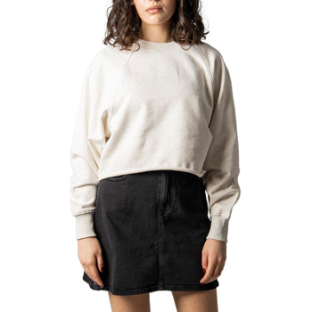 Abbigliamento Donna Felpe Calvin Klein Jeans SHINY LOGO BLOCKING J20J217736 Bianco