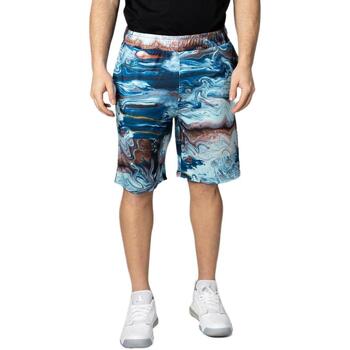Abbigliamento Uomo Shorts / Bermuda Fila CUNEO AOP regular shorts FAM0058 Blu