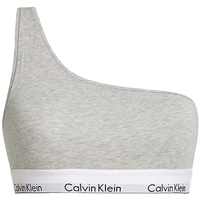 Biancheria Intima Donna  Non imbottito Calvin Klein Jeans UNLINED BRALETTE (ONE SHOULDER) 000QF7007E Grigio