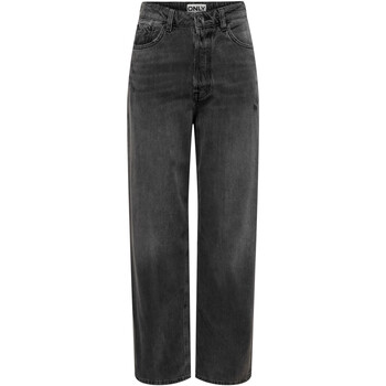 Abbigliamento Donna Jeans slim Only ONLCELESTE HW LOOSE WIDE DNM CRO089 - 15270914 Grigio