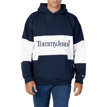 Abbigliamento Uomo Felpe Tommy Hilfiger TJM SKATER SERIF LIN DM0DM15016 Blu