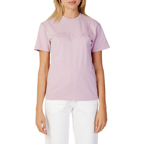 Abbigliamento Donna T-shirt maniche corte Fila BUEK FAW0407 Rosa