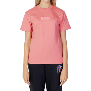 Abbigliamento Donna T-shirt maniche corte Fila BRAILA TEE FAW0257 Rosa