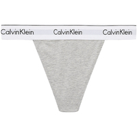 Biancheria Intima Donna Culotte e slip Calvin Klein Jeans STRING THONG 000QF7013E Grigio
