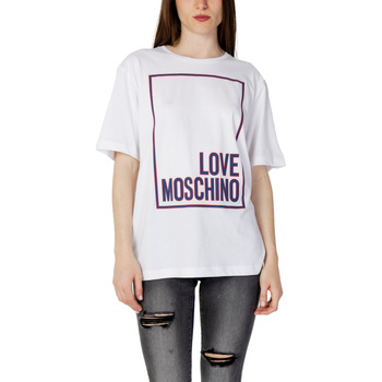 Love Moschino STAMPA LOGO BOX W 4 F87 52 M 4405 Bianco