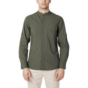 Abbigliamento Uomo Camicie maniche lunghe Antony Morato REGULAR FIT MMSL00702-FA420095 Verde