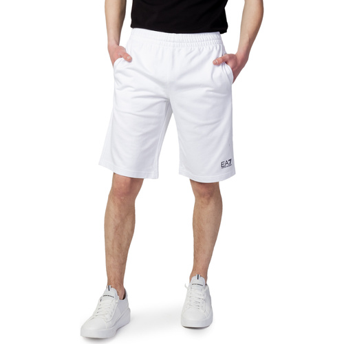 Abbigliamento Uomo Shorts / Bermuda Emporio Armani EA7 8NPS02 PJ05Z Bianco