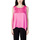 Abbigliamento Donna Top / T-shirt senza maniche Hanny Deep BANDA GLITTERATA F453XBCT1377 Rosa