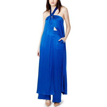 Abbigliamento Donna Tuta jumpsuit / Salopette Hanny Deep DUE BENZ SATIN F876XBCCT106 Blu