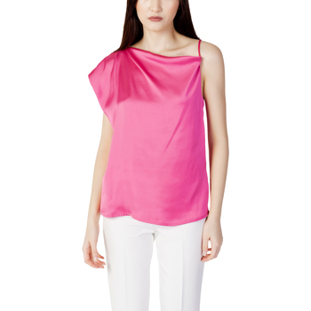 Abbigliamento Donna Top / T-shirt senza maniche Hanny Deep TINTA UNITA SATIN F707XBCA09 Rosa