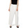 Abbigliamento Donna Pantaloni morbidi / Pantaloni alla zuava Hanny Deep TINTA UNITA DELFIN F888XBC03391 Bianco