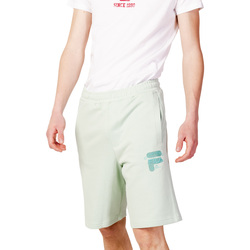 Abbigliamento Uomo Shorts / Bermuda Fila BAIERN oversized sweat shorts FAM0339 Verde