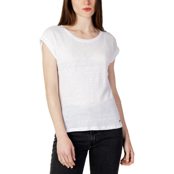 Abbigliamento Donna T-shirt maniche corte Pepe jeans ODILIA PL505456 Bianco