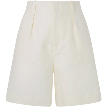 Abbigliamento Donna Shorts / Bermuda Pepe jeans CRUZ PL801030 Bianco