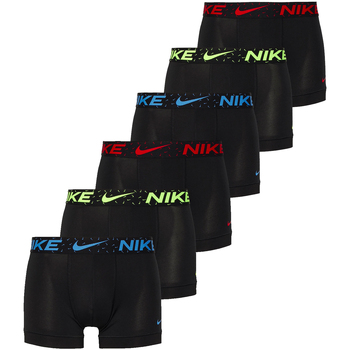 Biancheria Intima Uomo Boxer Nike Bipack Boxer 6 pezzi KE1156-M1Q Nero