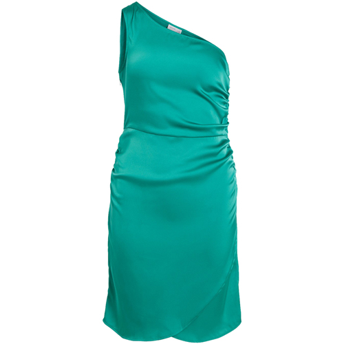 Abbigliamento Donna Abiti corti Vila VIANNES ONE SHOULDER SHORT /DC 14085361 Verde