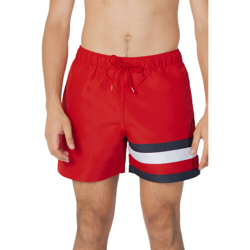 Abbigliamento Uomo Costume / Bermuda da spiaggia Tommy Hilfiger MEDIUM DRAWSTRING FLAG UM0UM02934 Rosso