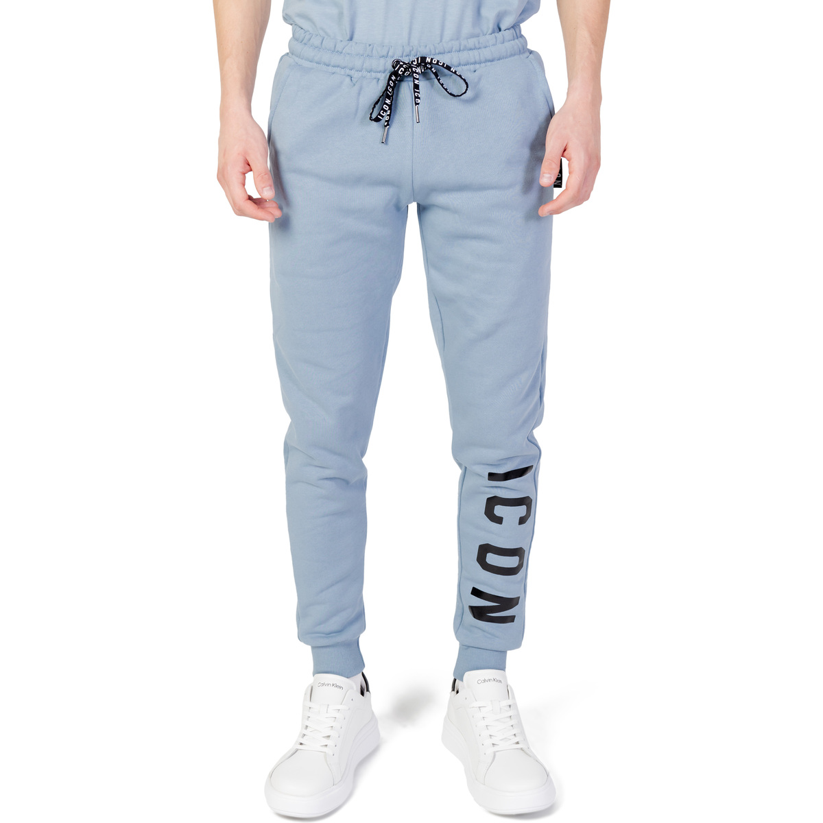 Abbigliamento Uomo Pantaloni Icon LOGO IU7045P Blu