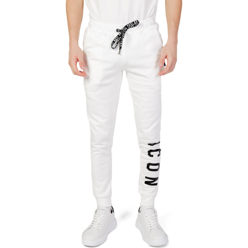 Abbigliamento Uomo Pantaloni Icon LOGO IU7045P Bianco