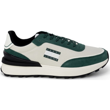 Scarpe Uomo Sneakers Tommy Hilfiger TECHNICAL RUNNER EM0EM01265 Verde