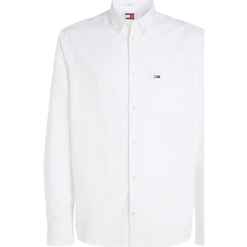 Abbigliamento Uomo Camicie maniche lunghe Tommy Hilfiger REG OXFORD DM0DM18335 Bianco