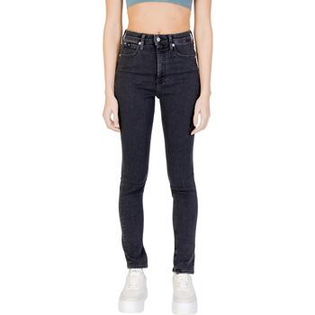 Abbigliamento Donna Jeans skynny Calvin Klein Jeans HIGH RISE J20J222141 Nero