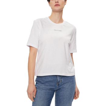 Abbigliamento Donna T-shirt maniche corte Calvin Klein Sport PW - SS 00GWS4K210 Bianco