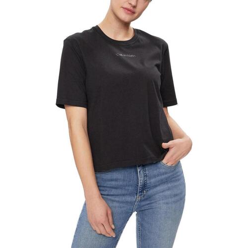 Abbigliamento Donna T-shirt maniche corte Calvin Klein Sport PW - SS 00GWS4K210 Nero