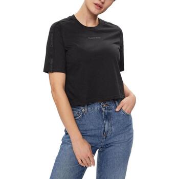 Abbigliamento Donna T-shirt maniche corte Calvin Klein Sport PW - SS Crop 00GWS4K234 Nero