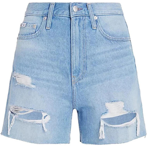 Abbigliamento Donna Shorts / Bermuda Calvin Klein Jeans MOM J20J222803 Blu