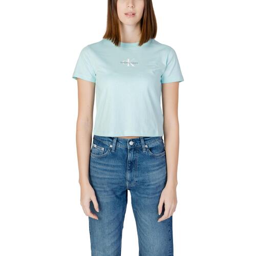 Abbigliamento Donna T-shirt maniche corte Calvin Klein Jeans MONOLOGO BABY J20J223113 Altri