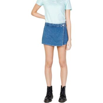 Abbigliamento Donna Shorts / Bermuda Calvin Klein Jeans WRAP J20J223300 Blu