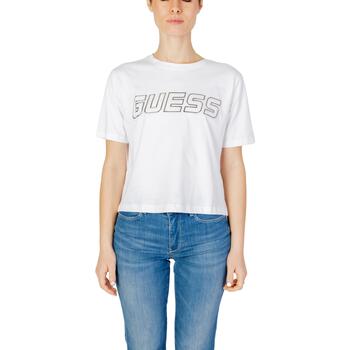 Abbigliamento Donna T-shirt maniche corte Guess KIARA SS - V4GI18 I3Z14 Bianco