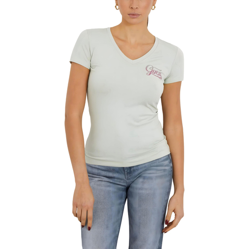 Abbigliamento Donna T-shirt maniche corte Guess SS VN SHADED GLITTER W4RI55 J1314 Altri