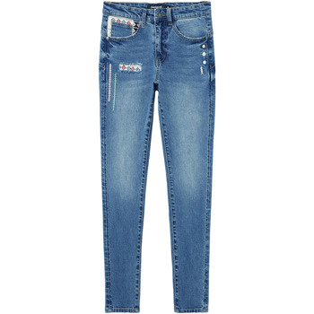 Abbigliamento Donna Jeans skynny Desigual MARYLA 24SWDD31 Blu
