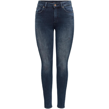 Abbigliamento Donna Jeans skynny Only ONLBLUSH MID DNM REA409 NOOS 15318738 Blu