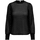 Abbigliamento Donna T-shirts a maniche lunghe Jacqueline De Yong JDYAVERY L/S LACE TOP JRS NOOS 15268408 Nero