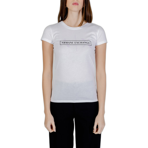 Abbigliamento Donna T-shirt maniche corte EAX 3DYT46 YJ3RZ Bianco