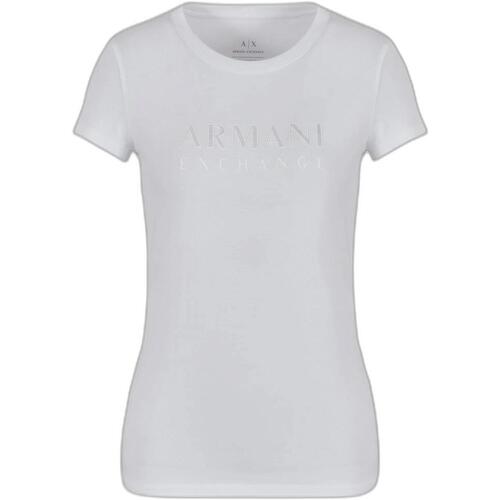Abbigliamento Donna T-shirt maniche corte EAX 3DYT48 YJETZ Bianco