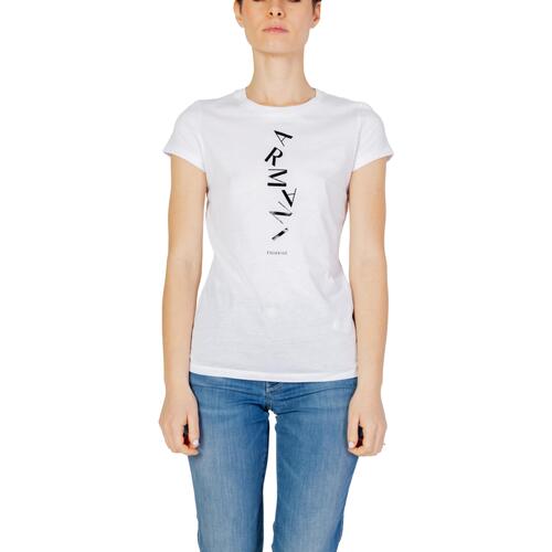 Abbigliamento Donna T-shirt maniche corte EAX 3DYT49 YJG3Z Bianco