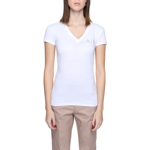 Abbigliamento Donna T-shirt maniche corte EAX 3DYT62 YJCTZ Bianco