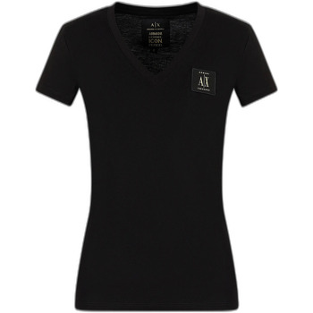 Abbigliamento Donna T-shirt maniche corte EAX 8NYTNX YJG3Z Nero