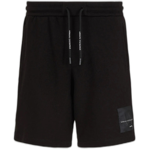Abbigliamento Uomo Shorts / Bermuda EAX 3DZSJA ZJDPZ Nero
