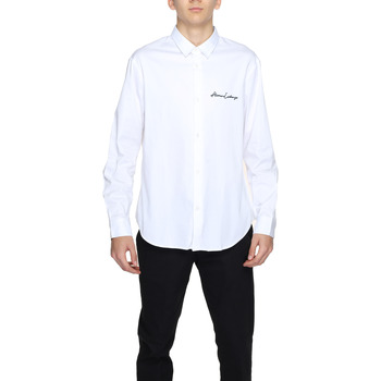 Abbigliamento Uomo Camicie maniche lunghe EAX 8NZC99 ZN10Z Bianco