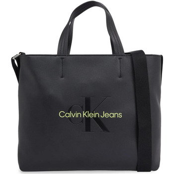 Borse Donna Borse Calvin Klein Jeans SCULPTED MINI SLIM TOTE26 MONO K60K611547 Nero