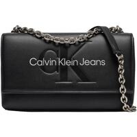 Borse Donna Borse Calvin Klein Jeans SCULPTED EW FLAP CONV25 MONO K60K611866 Nero