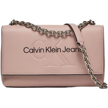 Borse Donna Borse Calvin Klein Jeans SCULPTED EW FLAP CONV25 MONO K60K611866 Rosa